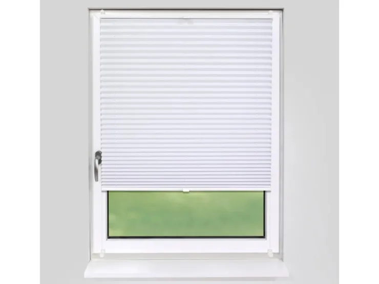Deco-Raum Plissee Basic ohne Bohren 40x150cm Blickdicht Klemmfix* Plissees
