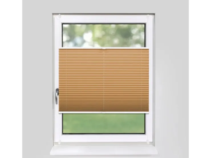 Deco-Raum Plissee Basic ohne Bohren 90x150cm Blickdicht Klemmfix* Plissees