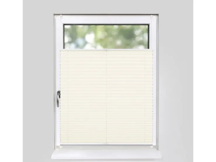 Deco-Raum Plissee Basic ohne Bohren 55x150cm Blickdicht Klemmfix* Plissees