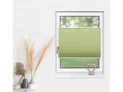 Deco-Raum Plissee Basic ohne Bohren 40x150cm Blickdicht Klemmfix