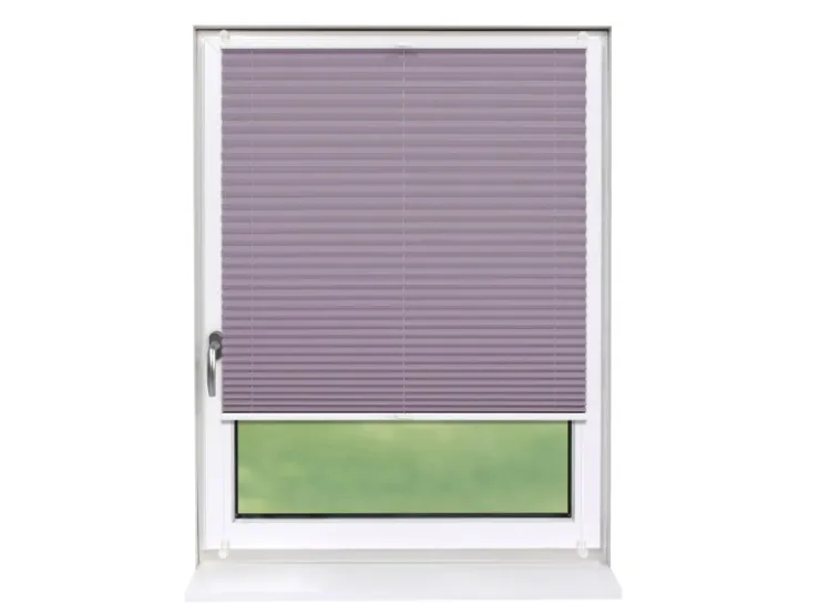 Deco-Raum Plissee Basic ohne Bohren 85x210cm Blickdicht Klemmfix