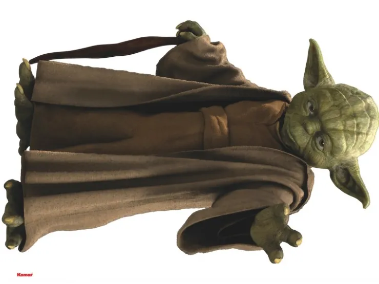 Komar Deco-Sticker Star Wars Yoda 100 x 70 cm