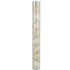 Deko-Eier 8er Set Polystyrol Ø 3,5 cm x 5 cm Weiß Gold