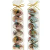 Dekoeier-Set Bunt 2-fach sortiert 6 cm