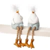 Deko-Figur Möwe Kantensitzer 2-fach Sortiert 15 cm