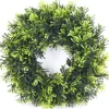 Dekokranz Ø 28 cm Grün-Creme