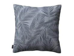 Dekoria Kissenhülle Kinga aus Stoffkollektion Flowers in Graphite-Silbern in 60 x 60 cm