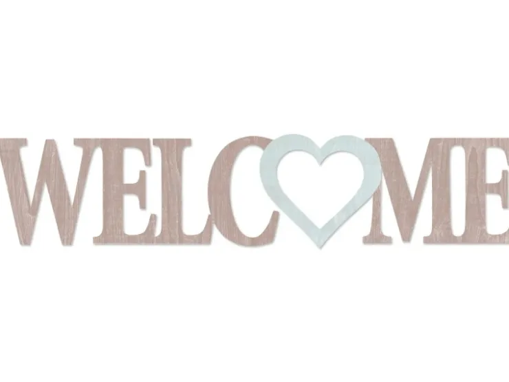 Pro Art Dekoschriftzug Welcome 70 cm x 25 cm* Wanddekoration