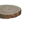 Mica Decorations Dekoteller Holz H3 x Ø20 cm Braun
