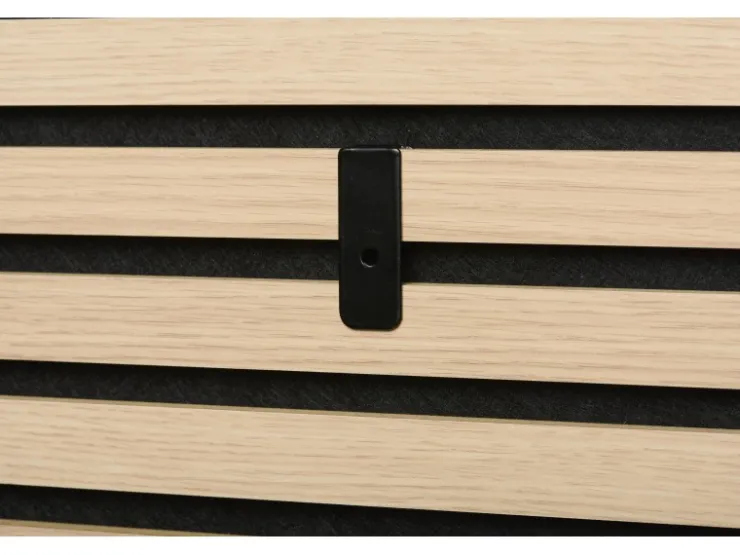 Denpanels Klammern 2 Stück Schwarz