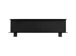 Denpanels Regal schwarz mit 4 Stiften 21,5 cm inkl. Schrauben