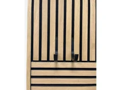 Denpanels Weinregal 3D für Akustikpaneele 23,5 cm x 13 cm x 2 cm Schwarz