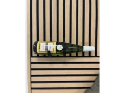 Denpanels Weinregal 3D für Akustikpaneele 23,5 cm x 13 cm x 2 cm Schwarz