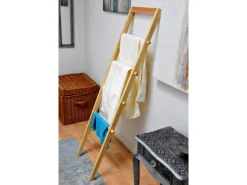 Dobar Handtuchleiter mit 4 Sprossen FSC®* Leitern|Aufbewahrung