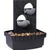 Dobar Indoor-Brunnen 2 Becken 26 cm x 20,5 cm x 16,5 cm* Zimmerbrunnen