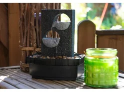 Dobar Indoor-Brunnen 2 Becken 26 cm x 20,5 cm x 16,5 cm* Zimmerbrunnen