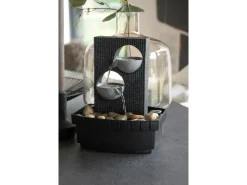 Dobar Indoor-Brunnen 2 Becken 26 cm x 20,5 cm x 16,5 cm* Zimmerbrunnen