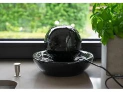 Dobar Indoor-Brunnen Kugel 19,1 cm x 24 cm x 24 cm x* Zimmerbrunnen
