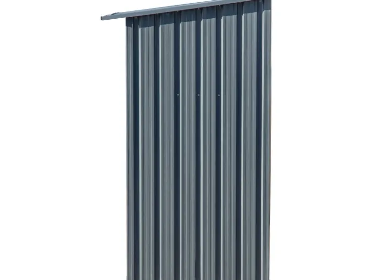 Dobar Kaminholzregal Madera Metall Grau 163 cm x 83 cm x 154 cm* Holzregale