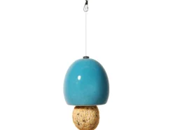 Dobar Keramik-Meisenknödelhalter 6er-Set Rot/Grün/Blau* Vogelbedarf