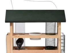 Dobar Multifunktions-Futterstation 7-in-1 Kiefer Grün FSC®* Vogelbedarf