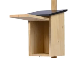 Dobar Nistkasten für Stare/Spechte zum Aufhängen 22 cm x 25 cm x 32 cm Kiefer* Vogelbedarf