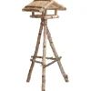 Dobar Vogelfutterhaus Birke 48 x 46 x 122 cm FSC®* Vogelbedarf
