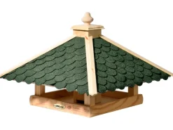 Dobar Vogelhaus Bitumen-Dachschindeln Grün 54 x 54 x 38 cm FSC®* Vogelbedarf
