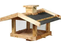 Dobar Vogelhaus Fuego für Ständermontage Geflammt FSC®* Vogelbedarf