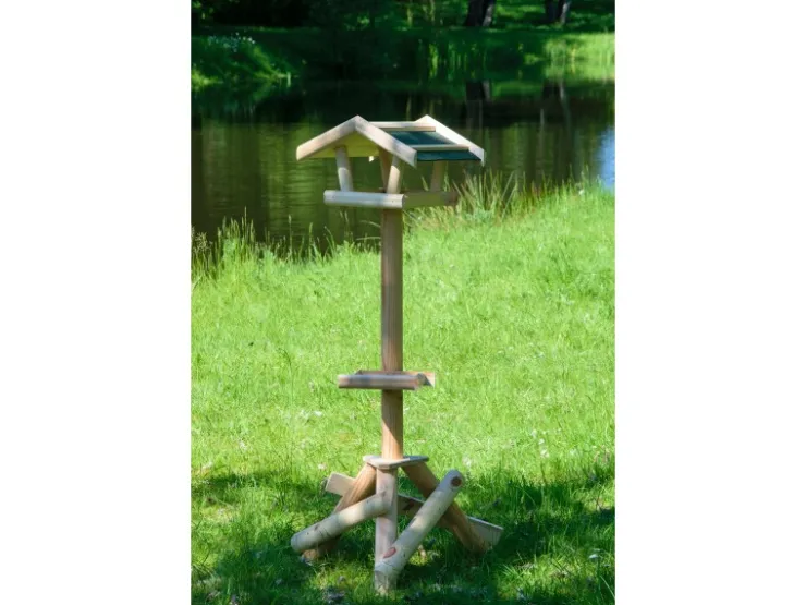 Dobar Vogelhaus Piet inkl. Ständer FSC®* Vogelbedarf
