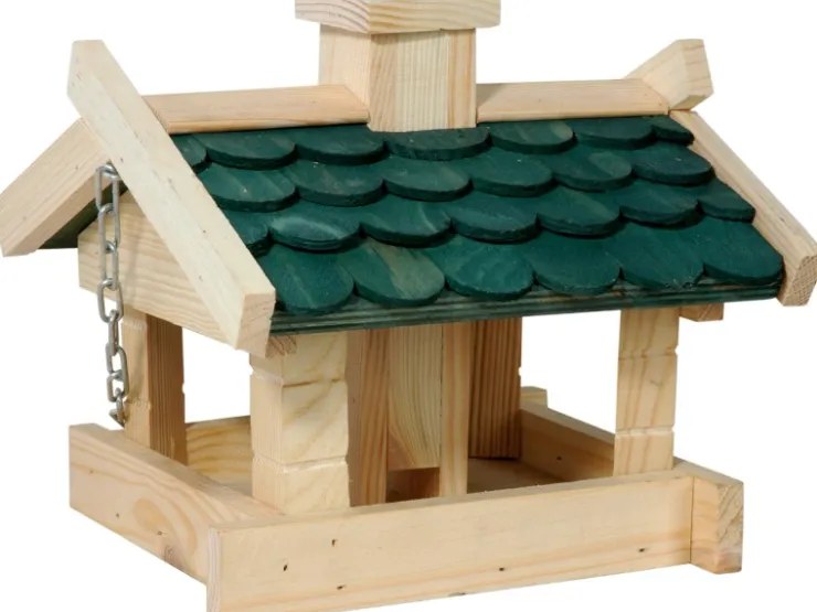 Dobar Vogelhaus Thule mit Schindeldach Hängend FSC®* Vogelbedarf