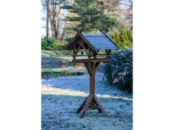 Dobar Vogelhaus Westfalen mit Futterhaus 78 cm x 62 cm x 58 cm Kiefer