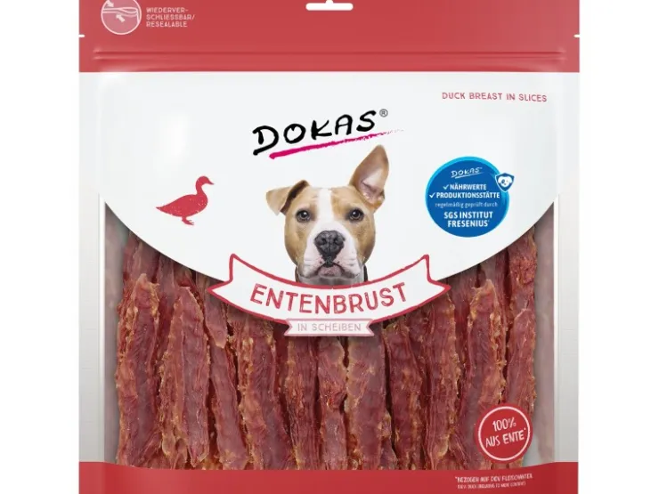 Dokas Entenbrust Scheiben 900 g* Hundebedarf
