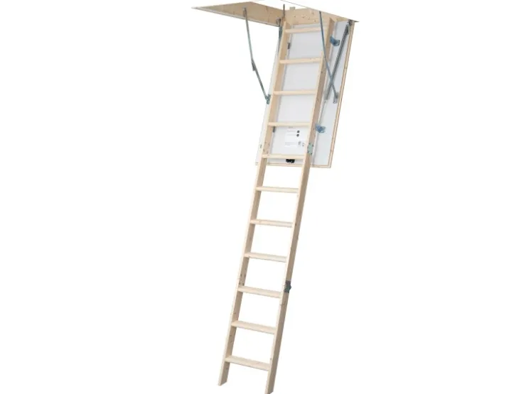 Dolle Bodentreppe Pur Set 130x70 cm wärmegedämmt U-Wert 1,6 Höhe bis 285 cm