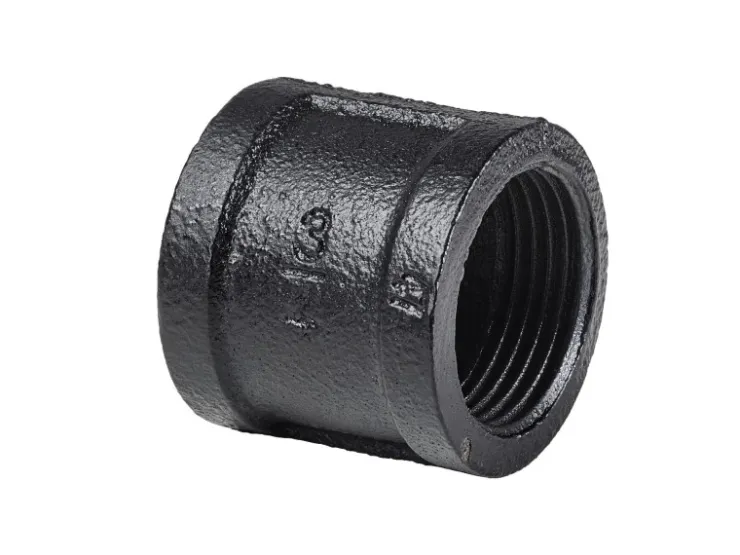Dolle Doppelmuffe Extension für Pipe-Regalsystem 20 mm (3/4") Schwarz Matt