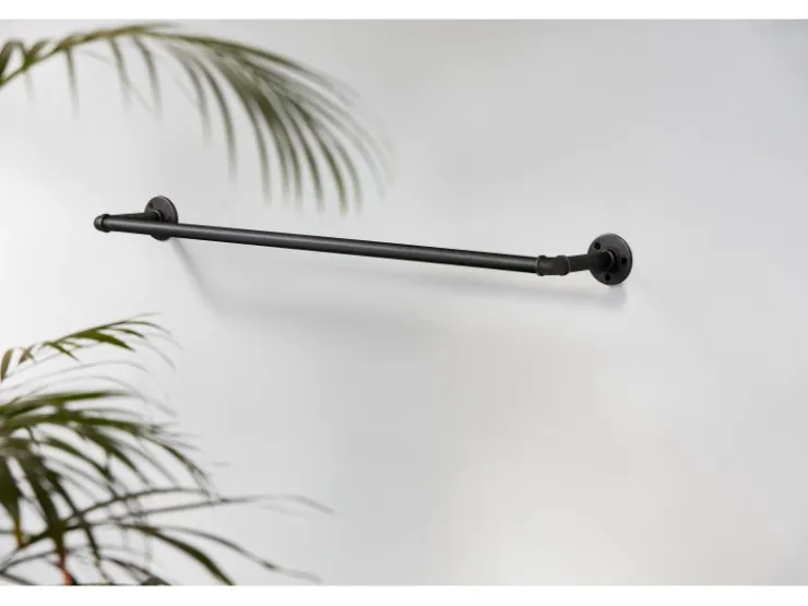 Dolle Doppelmuffe Extension für Pipe-Regalsystem 20 mm (3/4") Schwarz Matt