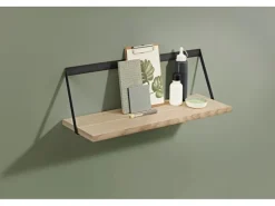 Dolle Holzregal Lite Nature 80 cm x 15 cm x 2 cm Eiche Furniert* Regalsysteme|Schweberegale