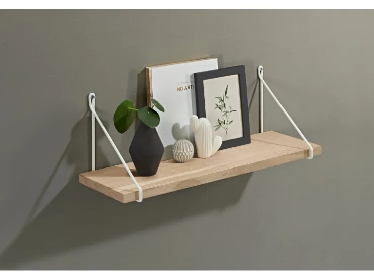 Dolle Holzregal Lite Nature 60 cm x 15 cm x 2 cm Eiche Furniert