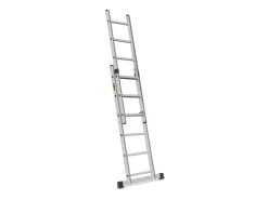 Drabest Arbeitsgerüst 3-in-1 Aluminiumleiter Traglast 150kg* Leitern