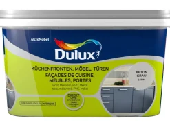 Dulux Fresh Up Lack für Küchenfronten, Möbel und Türen Satin Beton- 2 l