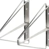 Duraline Regalträger Doppelt Hoch S2 Weiss 24 cm x 26,5 cm* Schweberegale