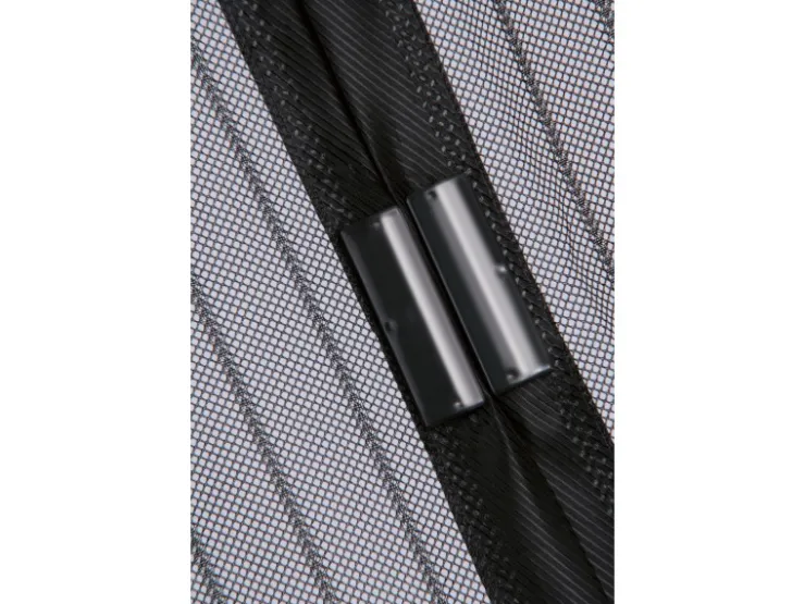 Easymaxx Tür-Moskitonetz Magic Klick Schwarz 90 cm x 210 cm* Türvorhänge