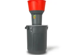 Eberth Elektrische Getreidemühle 50L Eimer 1300 W 13L Einfülltrichter 400 kg/h* Kleintierbedarf
