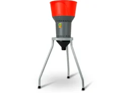 Eberth Elektrische Getreidemühle mit Standfuß 1300W 13L Einfülltrichter 400 kg/h* Kleintierbedarf