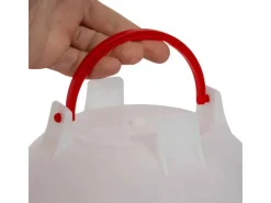 Eberth Geflügel Hühnertränke mit 6 L Kapazität Automatische Geflügeltränke* Kleintierbedarf
