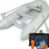 Eberth Schlauchboot 4 Personen + 1 Kind 3,20m x 1,50m Boot mit Sitzbank bis 566 kg