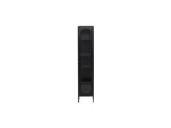 ebuy24 Cali Vitrinenschrank 1 Tür Schwarz* Vitrinen