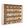 ebuy24 Comit Vitrinenschrank Wandhängend 2 Glastüren Sonoma Eiche Dekor* Vitrinen