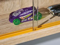 ebuy24 Comit Vitrinenschrank Wandhängend 2 Glastüren Sonoma Eiche Dekor* Vitrinen