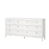 ebuy24 Madrid Kommode 8 Schubladen Weiß* Kommode
